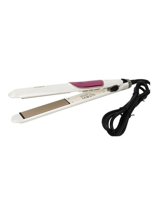 NIBEMINENT V-509 Electric Iron For Straightening Curly Hair White - Image 4