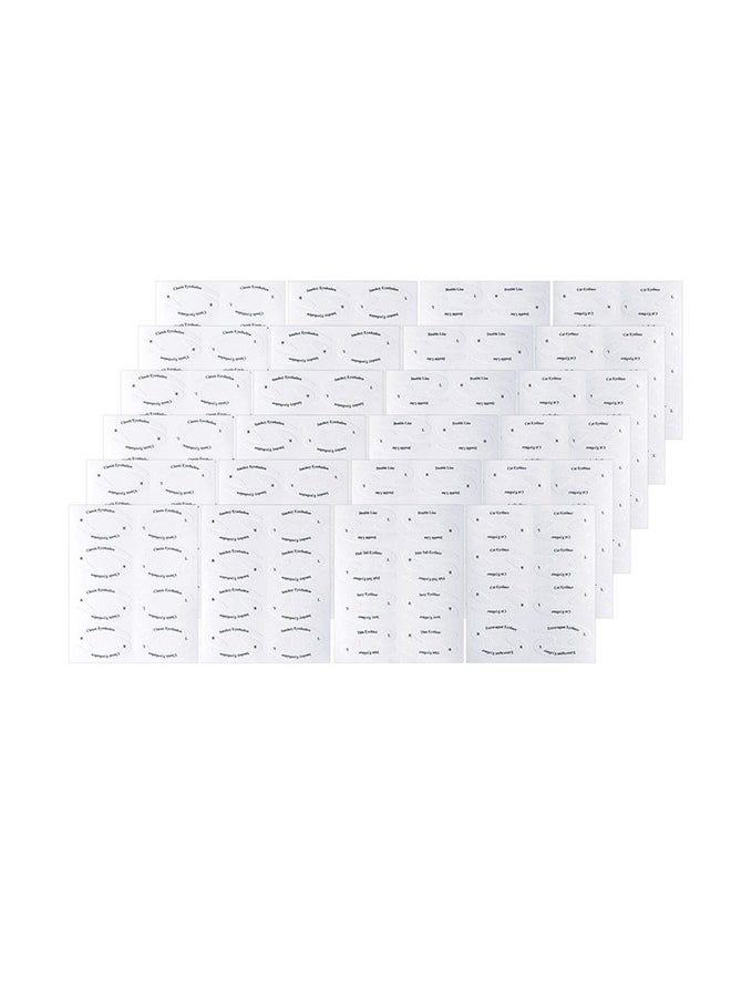 SYOSI - 24 Pieces Eyeliner Eyeshadow Template - Image 1