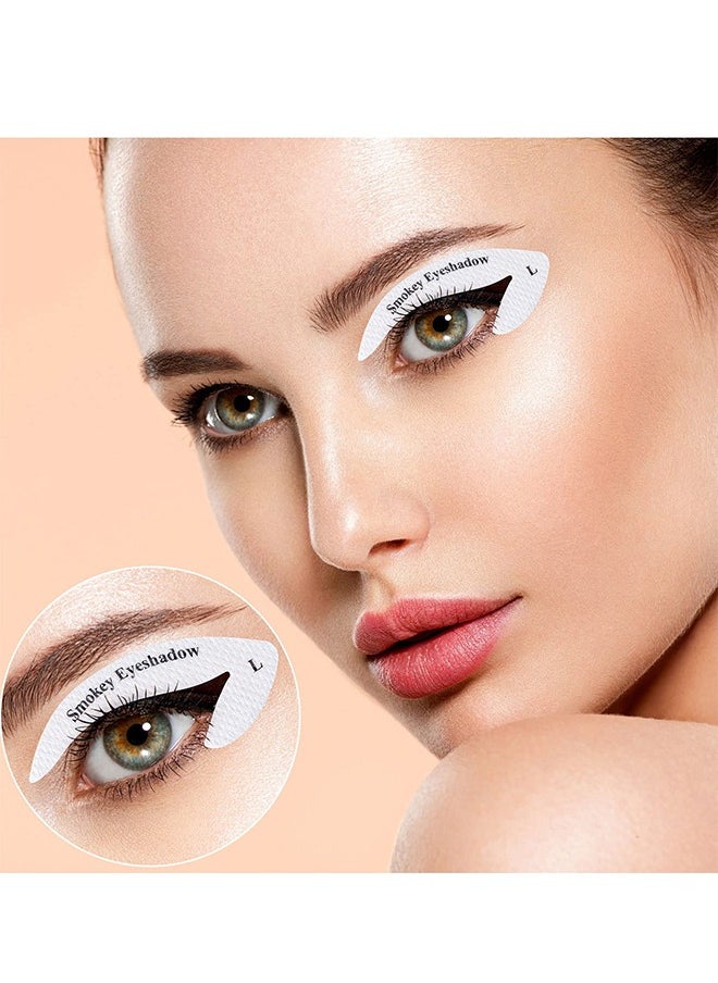 SYOSI - 24 Pieces Eyeliner Eyeshadow Template - Image 1