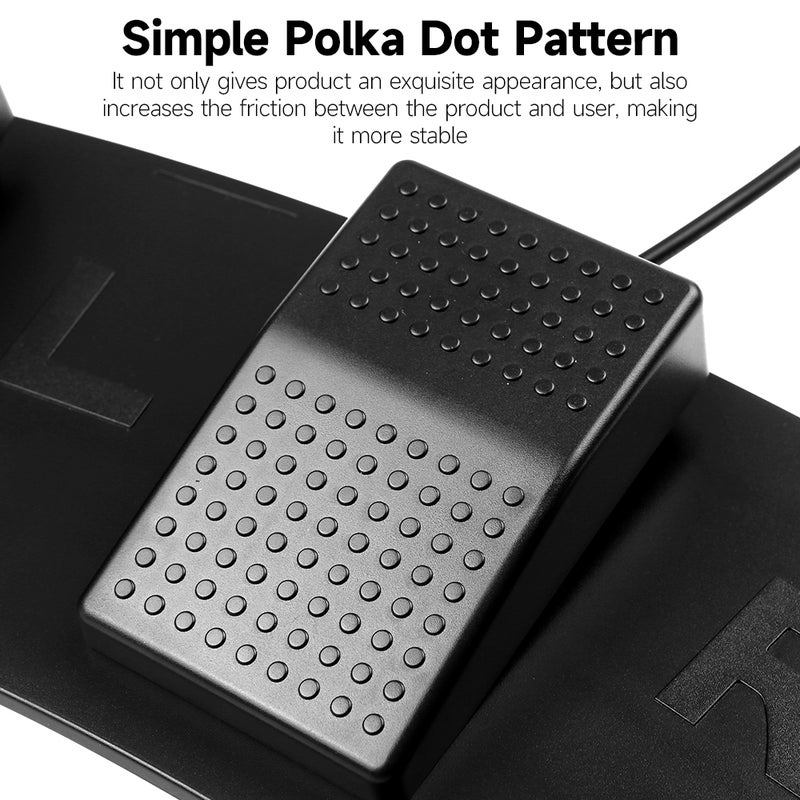 FS23-Pro USB Triple Foot Switch Multifunctional Customized Foot Pedal Mechanical Switch for Image Acquisition Music Game Control - Image 5