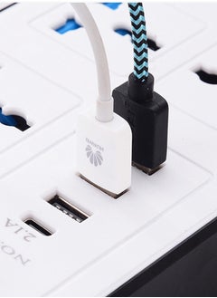 Generic White Household Multi-functional Plug-in Board USB British Standard Socket  - Image 5