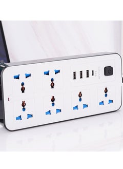 Generic White Household Multi-functional Plug-in Board USB British Standard Socket  - Image 3