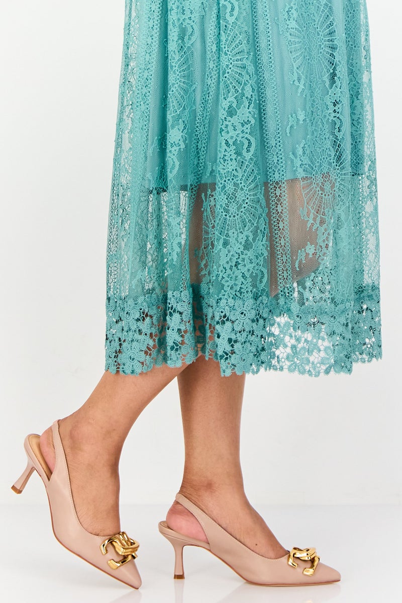 NINE WEST Women TALLA2PR Slingback Pumps, Dusty Pink - Image 2