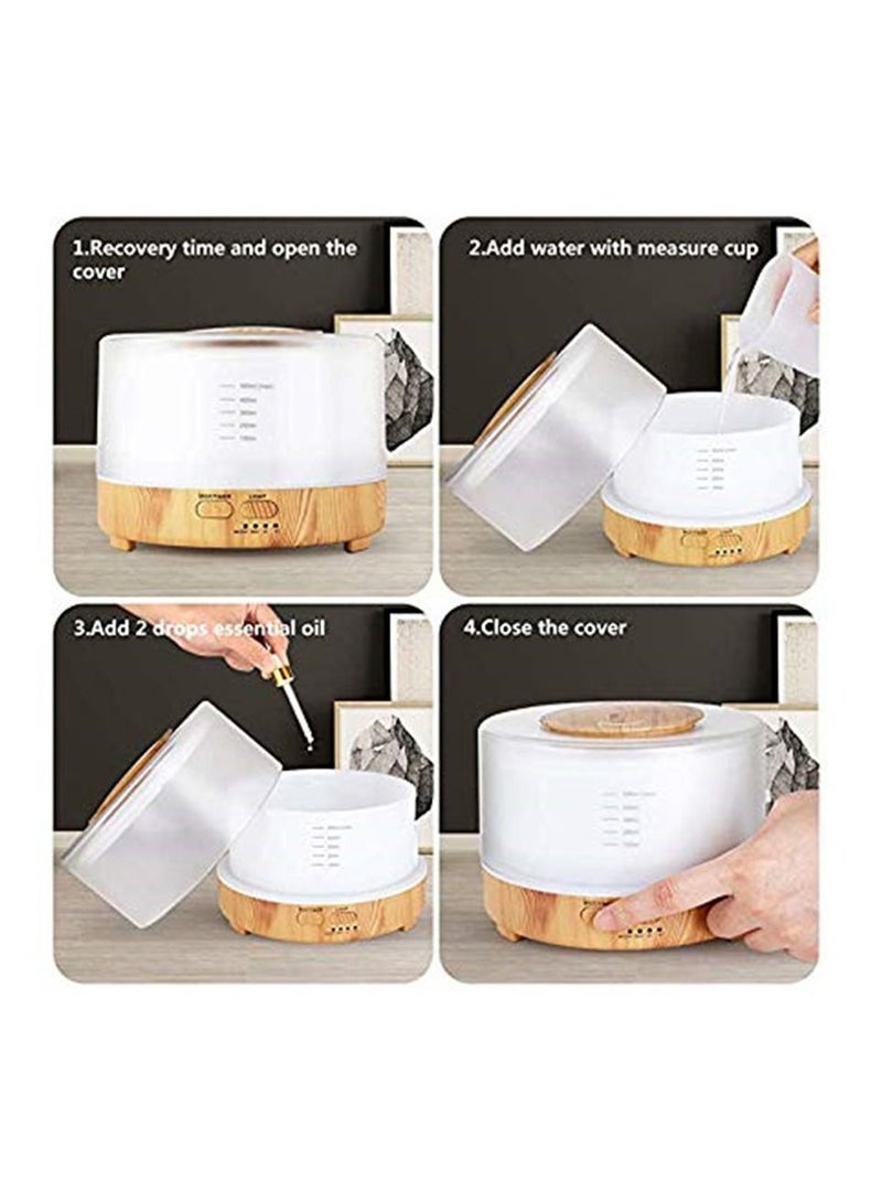 Home oil diffuser and Humidifier with remote control - Image 3