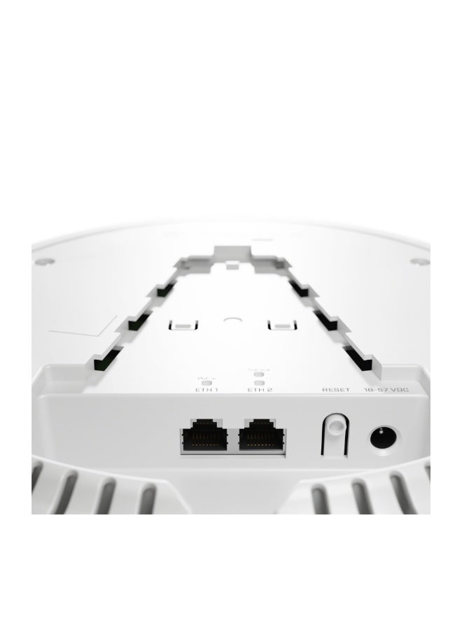Mikro Tik MikroTik cAP ax AX1800 WiFi 6 Ceiling Access Point Dual-Band Gigabit PoE (cAPGi-5HaxD2HaxD) - Image 3