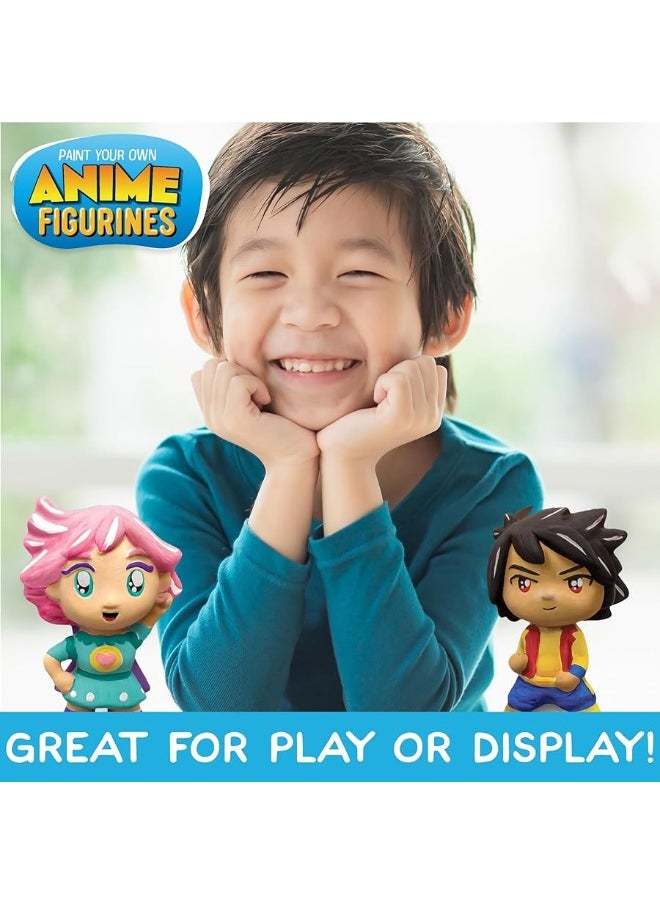 made by me - Made By Me Anime Figurines, Arts & Crafts Painting Kit, Small, Multi, 2 Piece - Image 1