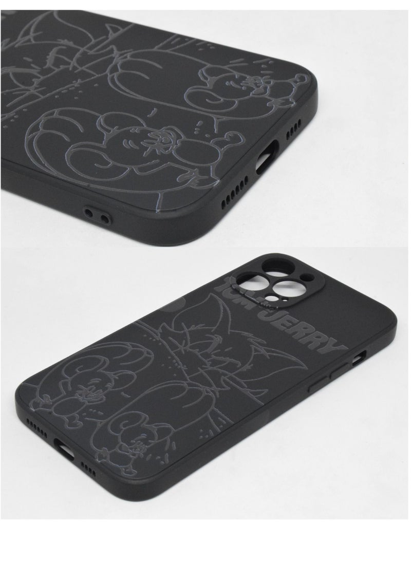 Houmt Soft Silicone Protective Case Cover For Apple iPhone 12 Pro Max  - Image 3