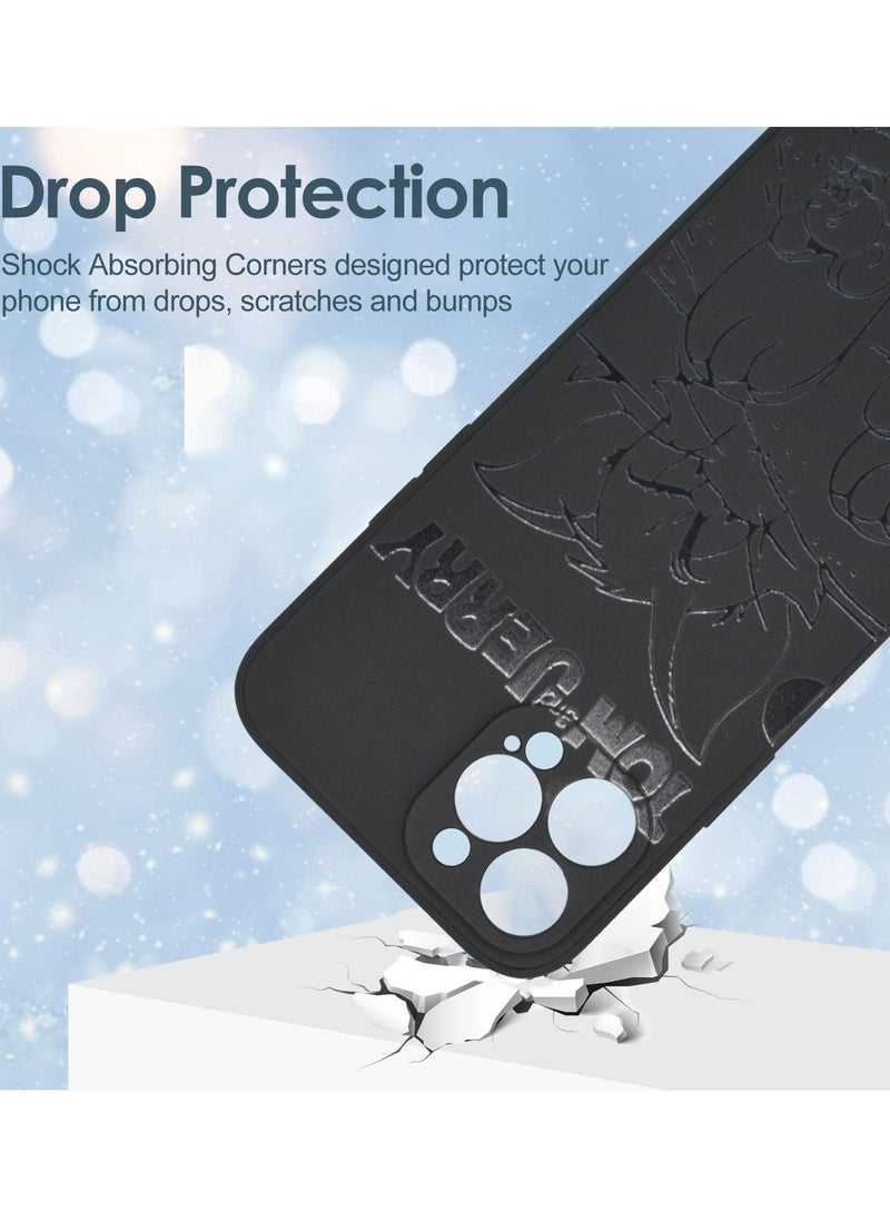 Houmt Soft Silicone Protective Case Cover For Apple iPhone 12 Pro Max  - Image 2