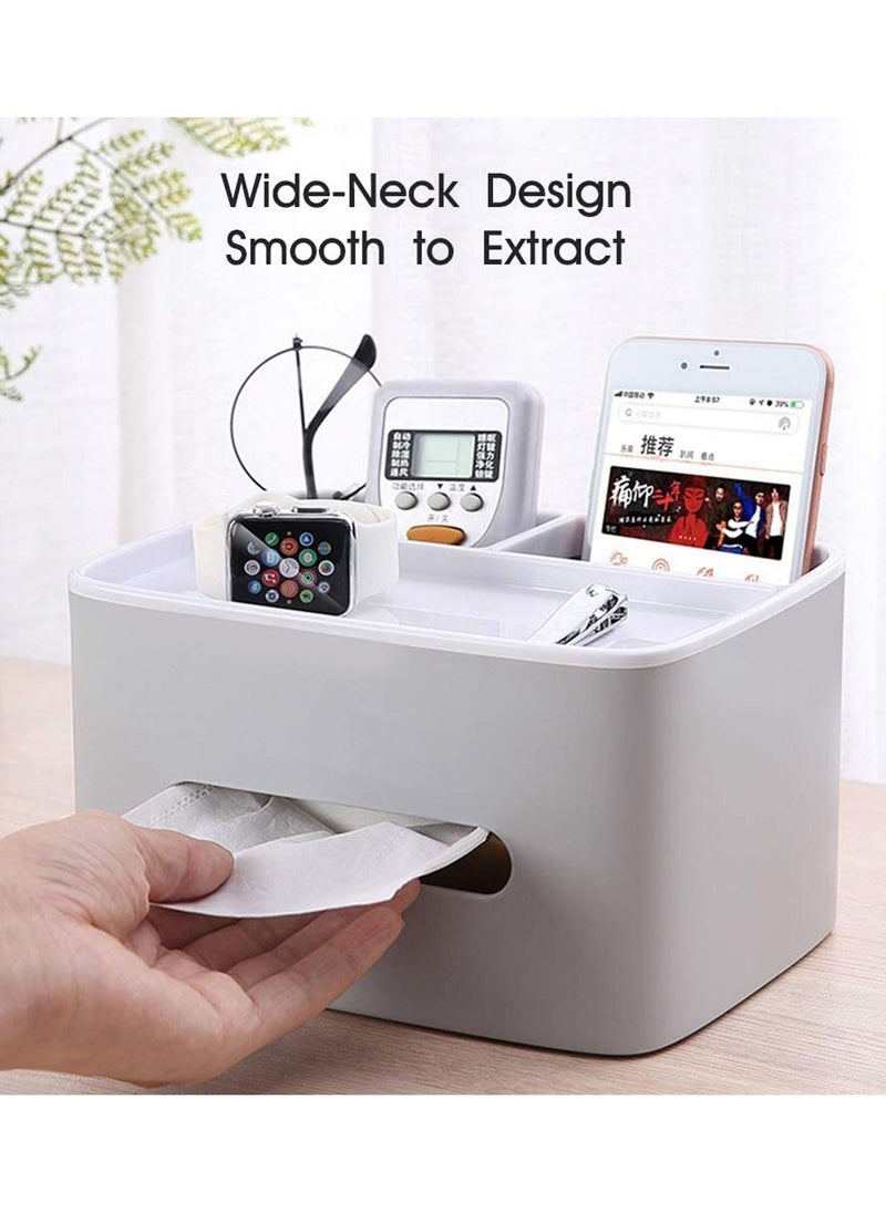 AIWANTO Tissue Holder Organizer Grey  - Image 4