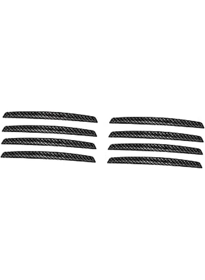 8 Pcs Car Door Bumpers Door Guards For Scratch Protection Easy Install Auto Accessories For Cars SUVs And Trucks Black - Image 1