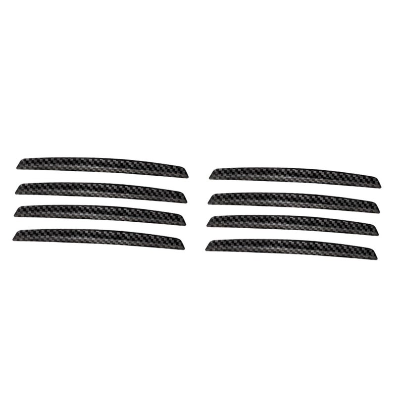 8 Pcs Car Door Bumpers Door Guards For Scratch Protection Easy Install Auto Accessories For Cars SUVs And Trucks Black - Image 2