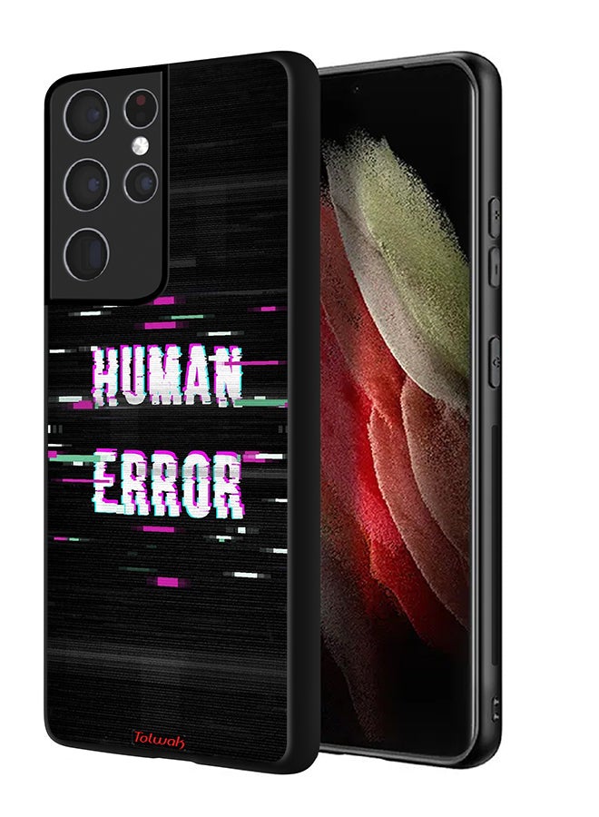 Tolwak Samsung Galaxy S21 Ultra 5G Protective Case Cover Human Error - Image 1