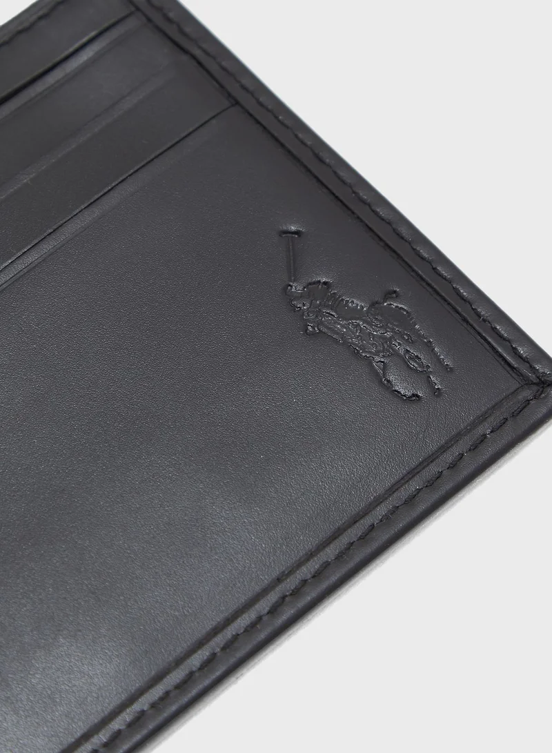 POLO RALPH LAUREN Signature Pony Leather Card Case