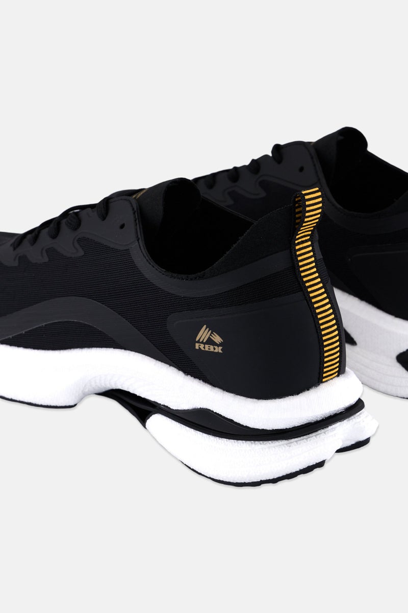 RBX Men Lace Up Running Shoes, Black - Image 2