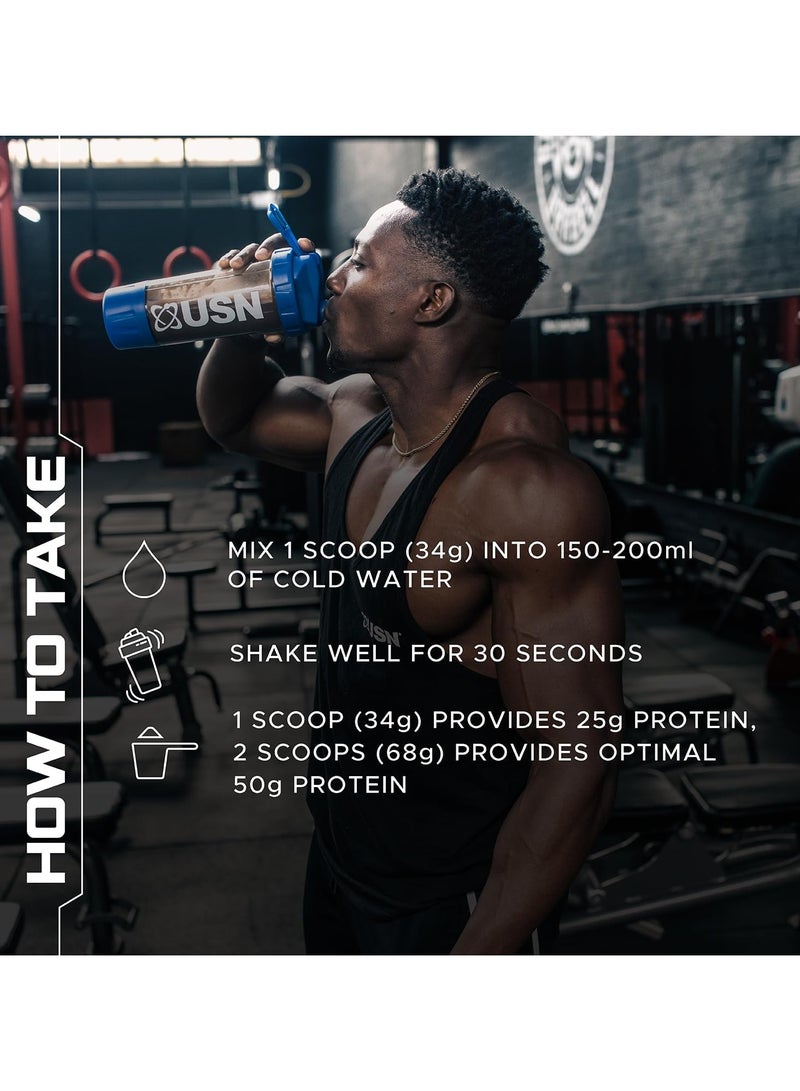 يو إس إن بلو لاب 100% مصل اللبن 2 كجم بنكهة الشوكولاتة 62 حصة - Image 3