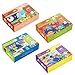 DINO MINI Dinomini Floor Puzzles for Toddlers 4in1 Value Pack 4 x Puzzles for Toddlers 24 24 36 48 60 Pieces Preschool Learning Activities Learning Educational Toys - Image 2