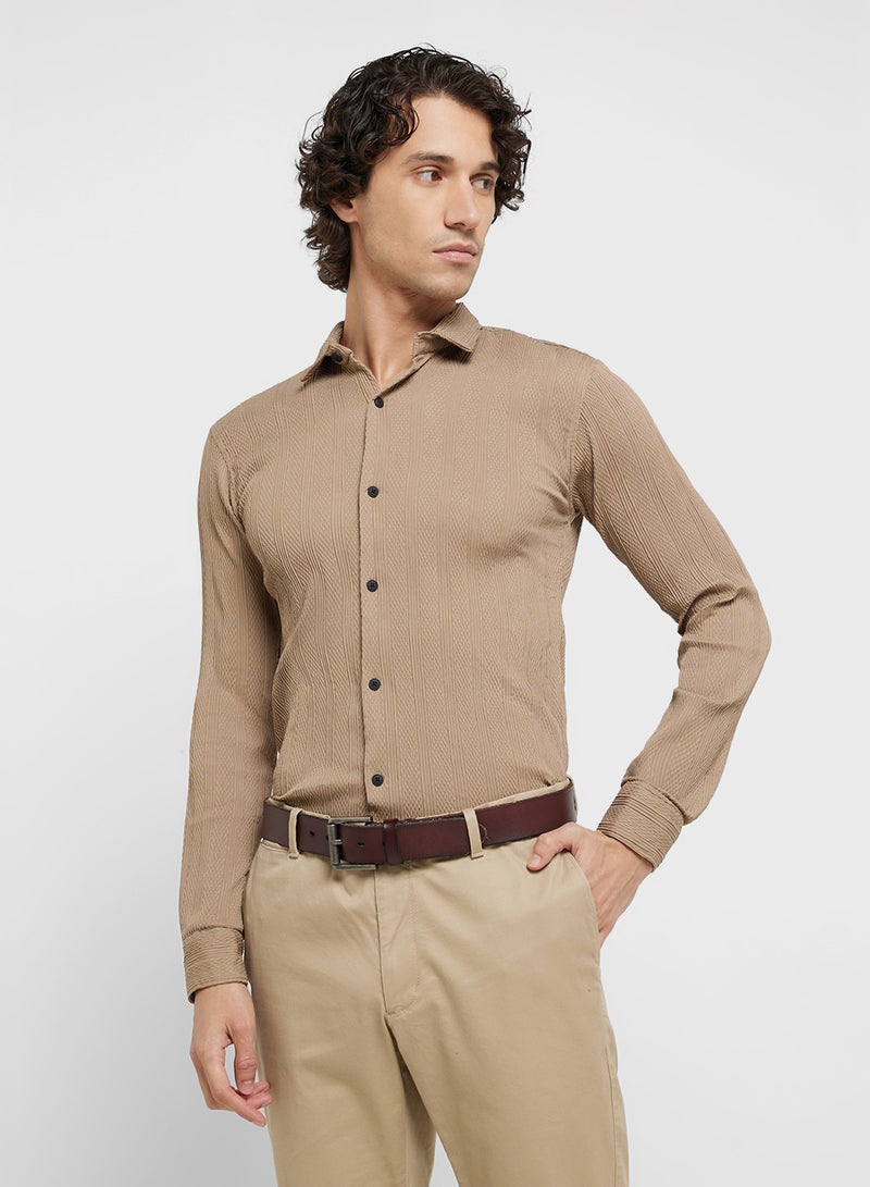 Robert Wood Slim Fit Formal Shirt  - Image 1