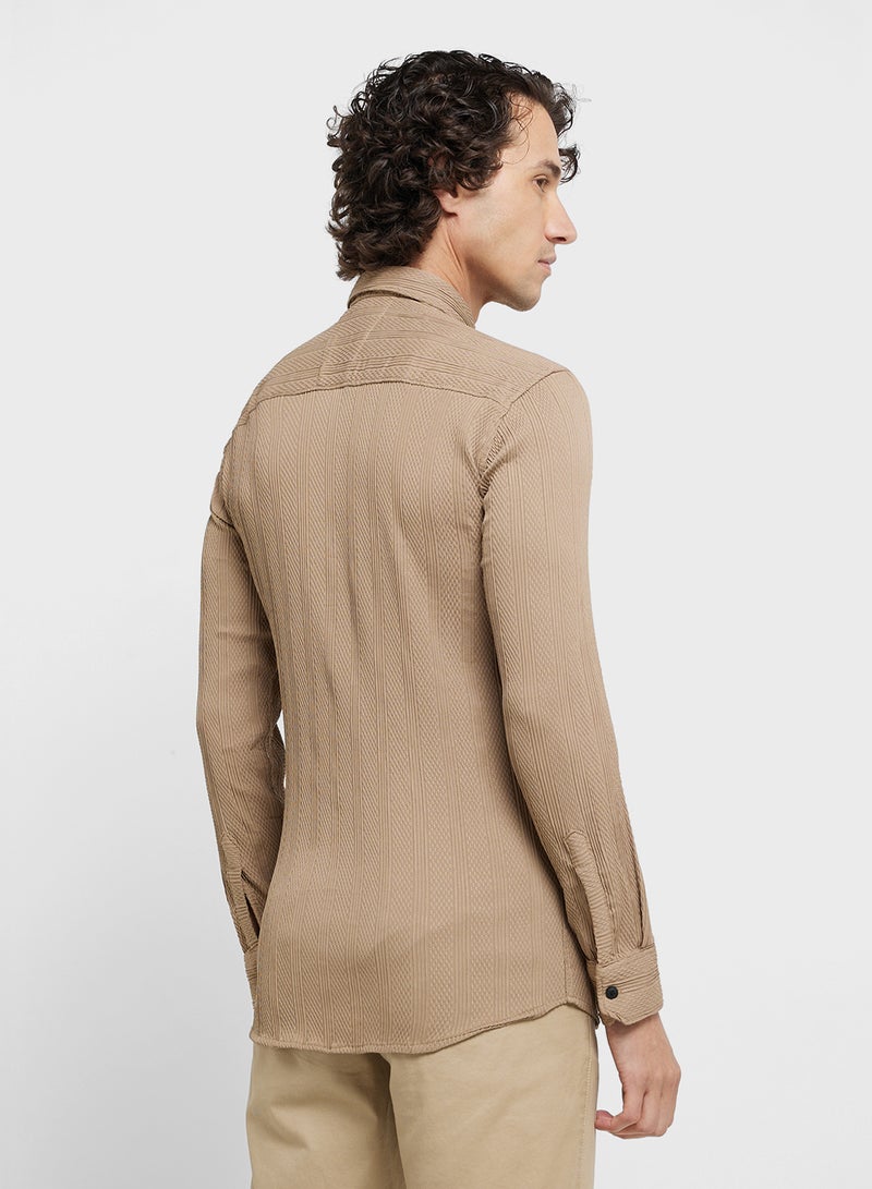 Robert Wood Slim Fit Formal Shirt  - Image 2
