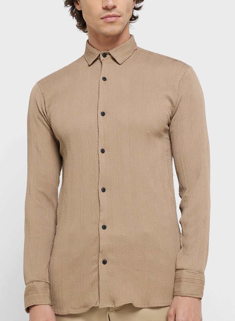 Robert Wood Slim Fit Formal Shirt  - Image 3