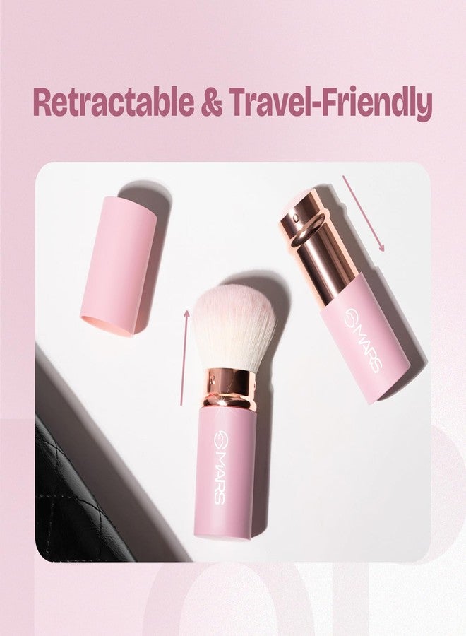 مارس فرشاة مارس بوب القابلة للسحب | لمسة نهائية بتقنية البخاخة كابوكي | تغطية عالية مثالية | شعيرات فائقة النعومة | متعددة الوظائف | مناسبة للسفر | سهلة التنظيف - Image 5