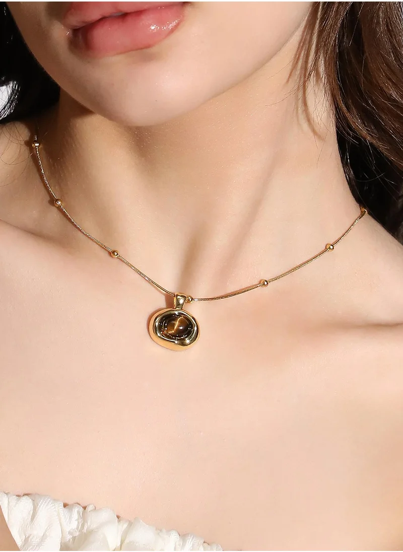 سوهي Women's The Abstract-Halo Pendant Necklace