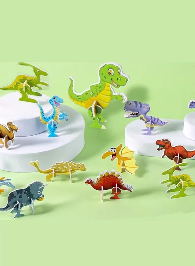 INSENSE 3D Dinosaur Jigsaw Puzzle for Kids – Fun & Educational Toy for Brain Development - Image 3