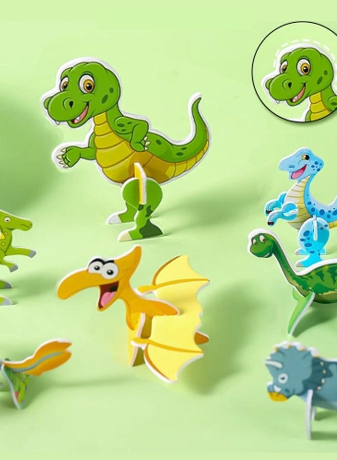 INSENSE 3D Dinosaur Jigsaw Puzzle for Kids – Fun & Educational Toy for Brain Development - Image 4