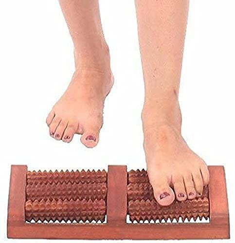GRANTH ENTERPRISE Wooden Roller Foot Massager Body Stress Buster & Accupressure Point Device Relaxation Health Care Product Foot Massager and Legs Pain Relief - Image 4