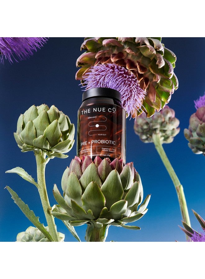 the nue co Natural Prebiotic + Probiotic Ibs Relief Supports Gut Health Immunity And Skin Spore Based Bacteria Vegan Organic Timedelayed 60 Capsules B0Bxfnctmt - Image 3