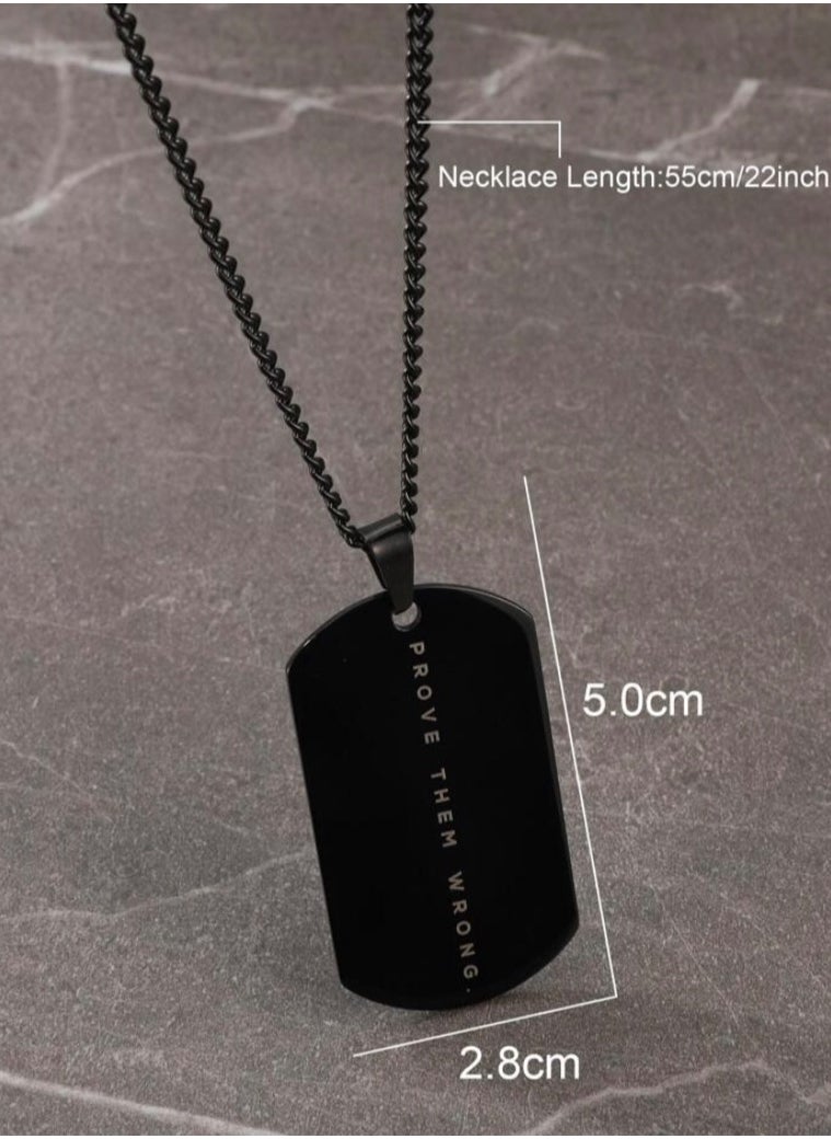 JewelryLand Elegant Stainless Steel Necklace For Men  - Image 2