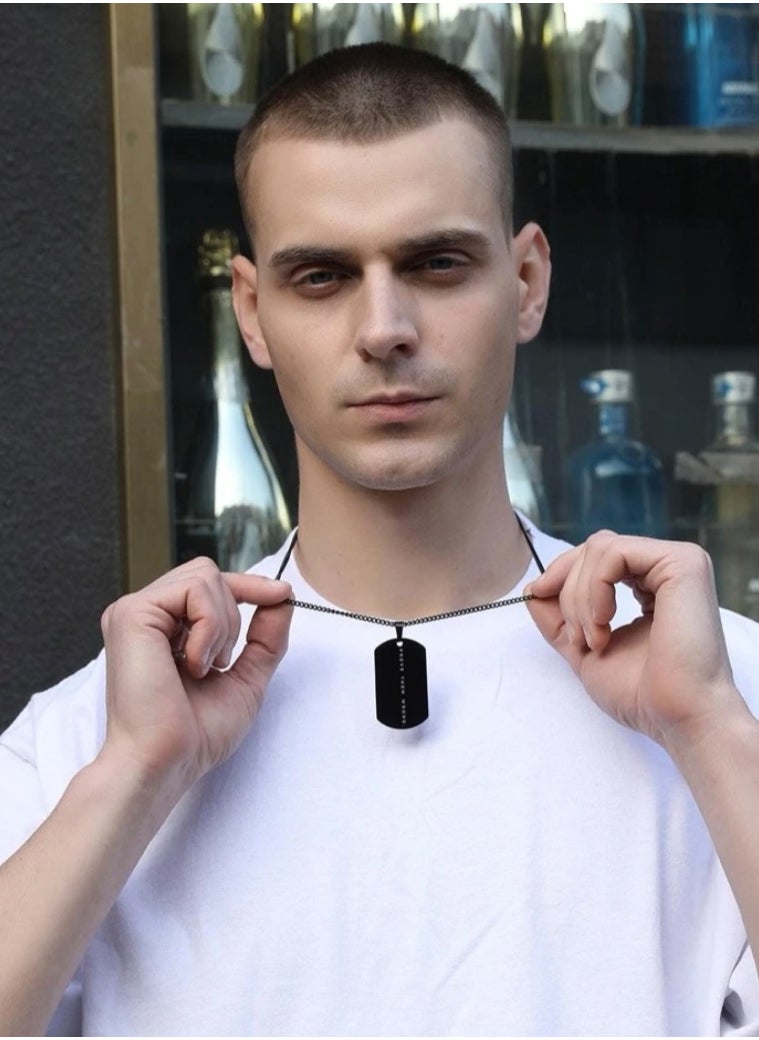 JewelryLand Elegant Stainless Steel Necklace For Men  - Image 3