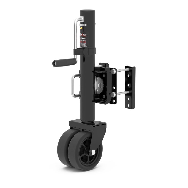 TOWKING 2000 lbs Upgraded Boat Trailer Jack 10 Lift Bolt On Trailer Jack for RV Boat and More Black - Image 3