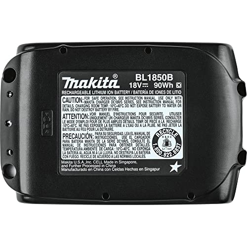 Makita BL1850B-2 18V LXT Lithium-Ion 5.0Ah Battery, 2/pk, Black - Image 2