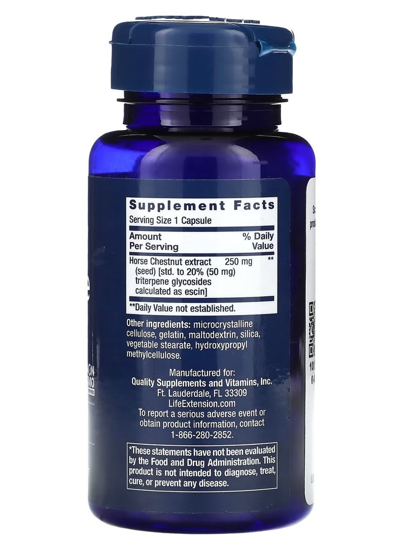 لايف إكستنشن تمديد الحياة، فينوتون، كستناء الحصان القياسي، 60 كبسولة (250 ملغ لكل كبسولة) - Image 2