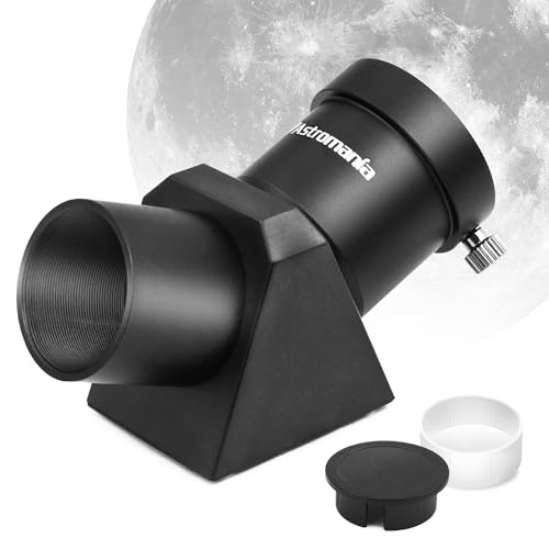 Astromania 1.25" 45-Degree Diagonal Prism Optical Prism Inside Rather Than a Mirror which Makes Your Image Clear and Sharp - Image 1