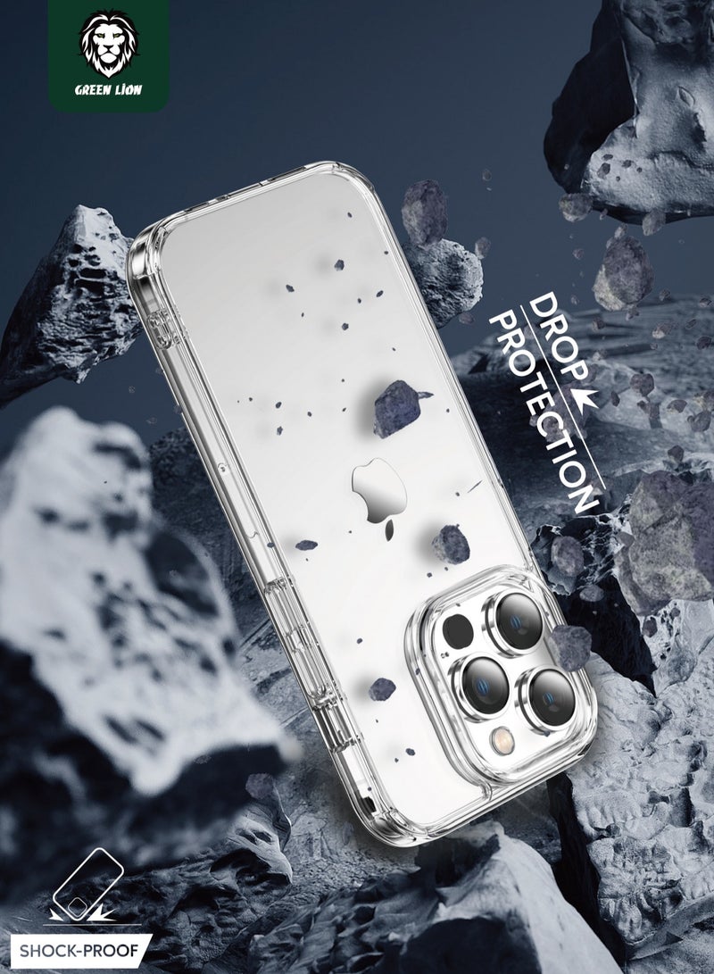 GREEN LION iPhone 14 Pro Max Case 6.7 inch, Trending New Design, Protective And Resistant to Damage Compatible with iPhone 14 Pro Max - Clear - Image 3