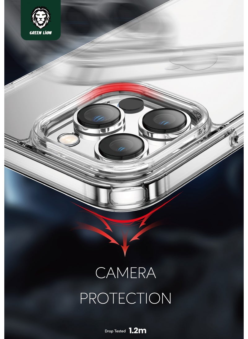 GREEN LION iPhone 14 Pro Max Case 6.7 inch, Trending New Design, Protective And Resistant to Damage Compatible with iPhone 14 Pro Max - Clear - Image 4