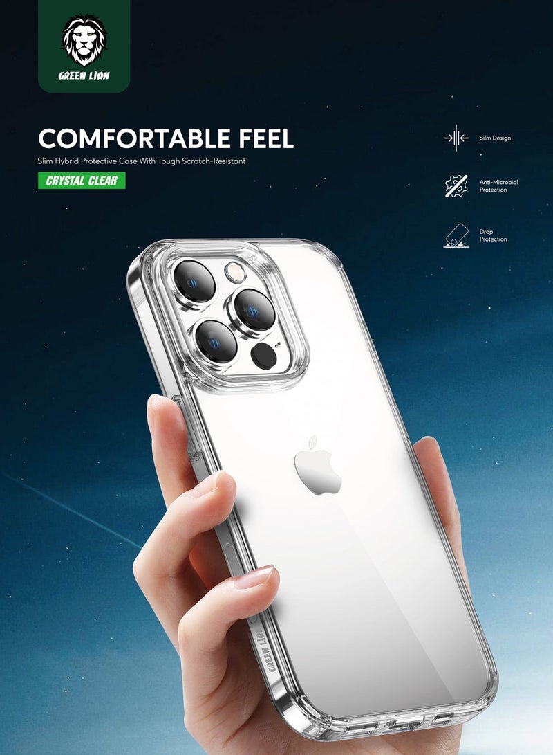 GREEN LION iPhone 14 Pro Max Case 6.7 inch, Trending New Design, Protective And Resistant to Damage Compatible with iPhone 14 Pro Max - Clear - Image 5