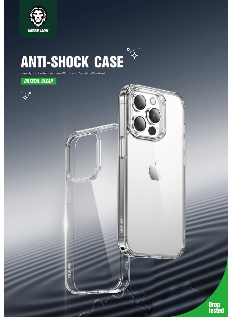 GREEN LION iPhone 14 Pro Max Case 6.7 inch, Trending New Design, Protective And Resistant to Damage Compatible with iPhone 14 Pro Max - Clear - Image 1