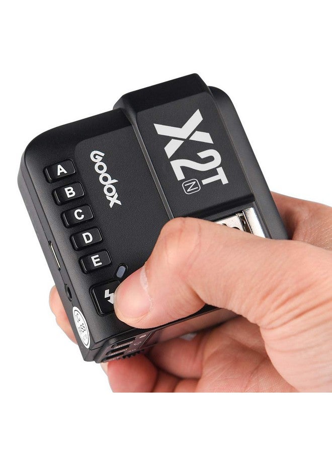 Godox X2T-N 2.4G Wireless Flash Trigger Transmitter for Nikon Support i-TTL HSS 1/8000s Group Function LED Control Panel Firmware Update - Image 5