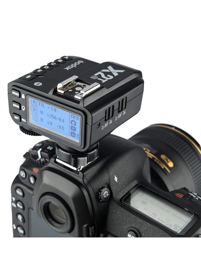 Godox X2T-N 2.4G Wireless Flash Trigger Transmitter for Nikon Support i-TTL HSS 1/8000s Group Function LED Control Panel Firmware Update - Image 2
