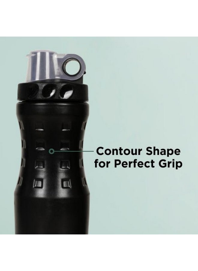 Nivia - Nivia G-2020 Sippers Water Bottles for Sports/Outdoors, Cycling Gym & Running Bottles for, Training, Exercise & Fitness, Light Weight, & Leakproof with Quick-Grip (740 ml, Pack of 1) - Image 1
