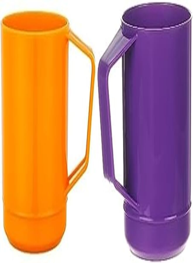 m-design M-Design 8696 Lifestyle Plastic Mug - Orange + M-Design 8693 Lifestyle Mug - Purple 