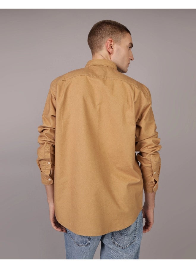 American Eagle - AE Everyday Oxford Button-Up Shirt - Image 1