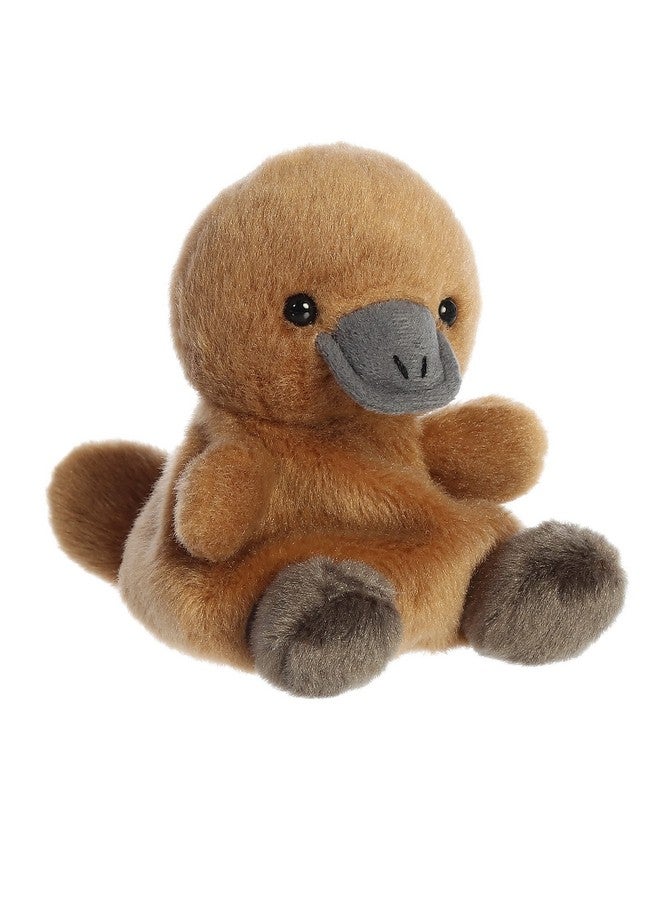 Aurora® Adorable Palm Pals™ Patty Platypus™ Stuffed Animal - Pocket-Sized Play - Collectable Fun - Brown 5 Inches - Image 2