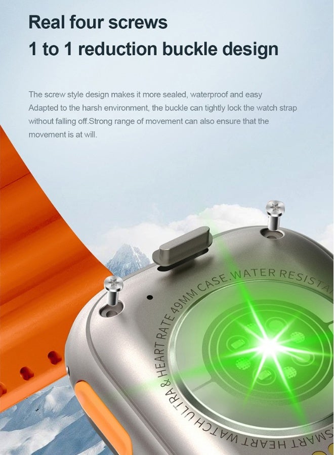 Topleo 4G SIM Smart Watch 2.2 inch Display Support Google store download application Built In Wifi GPS Bluetooth Fitness Tracker - Image 3