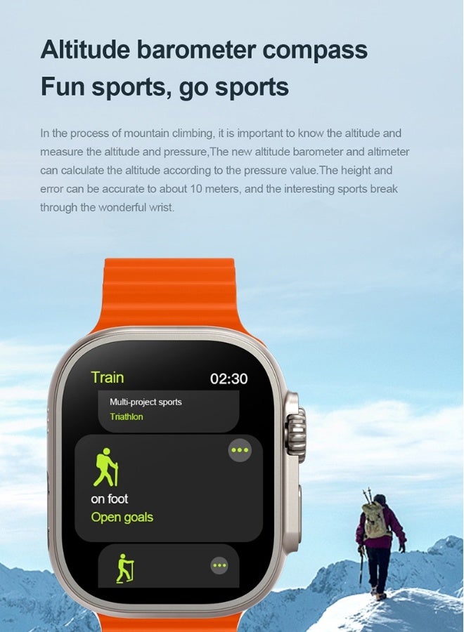 Topleo 4G SIM Smart Watch 2.2 inch Display Support Google store download application Built In Wifi GPS Bluetooth Fitness Tracker - Image 4