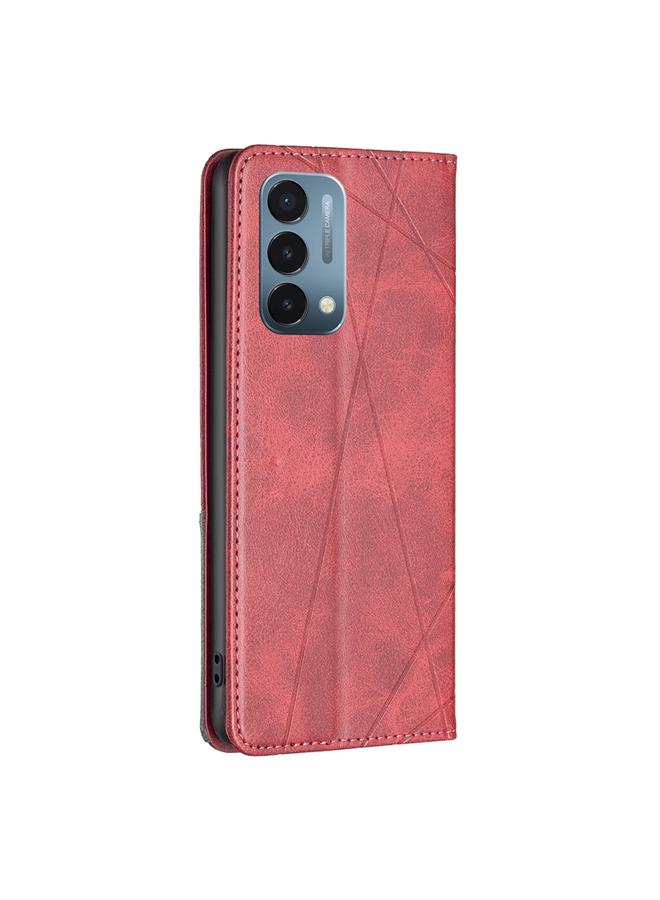 S-TOP Case For OnePlus Nord N200 5G Prismatic Invisible Magnetic Leather Phone Case - Image 3