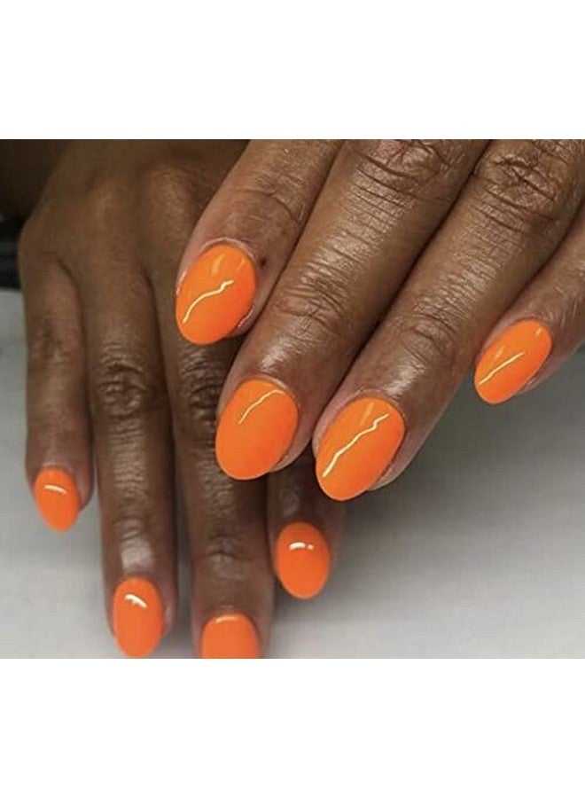 ديزي دي إن دي مجموعة طلاء جل Dnd مكونة من 1 طلاء جل برتقالي وطلاء أظافر برتقالي 713 Orange Sherbet 0.5 أونصة سائلة - Image 2