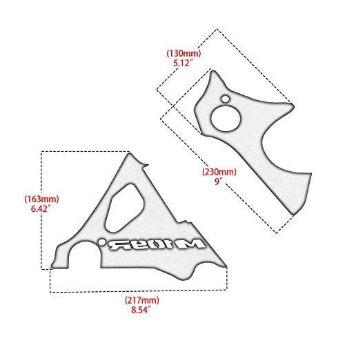 FENGREN Motorcycle Engine Side Covers Frame Keyhole Engine Cover for Suzuki Boulevard M109R /Intruder M1800R/VZR1800 Boss 2006-2021 - Image 3